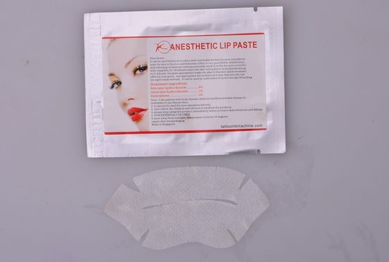 Porcellana Pasta anestetica del labbro del tatuaggio permanente di trucco con la lidocaina di 4% PER il tatuaggio cosmetico del labbro fornitore