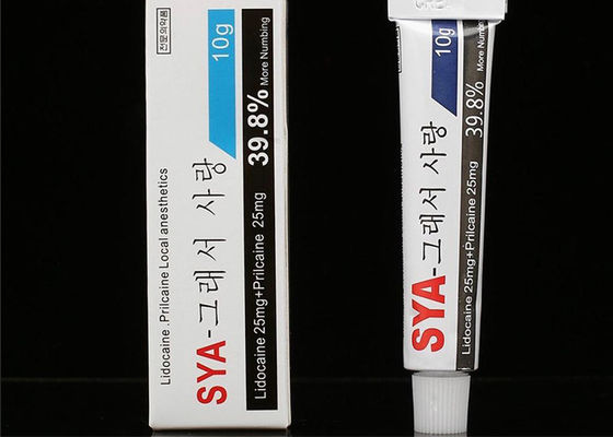 Porcellana 39,8% crema anestetica locale di Prilcaine della lidocaina di SYA Corea 25mg fornitore