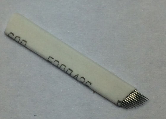 Porcellana Aghi permanenti Pen Tattoo Needle manuale di Microblading di trucco fornitore