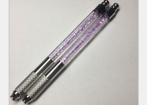Porcellana Penna di cristallo di Tatoo di lavoro manuale di 110MM, penna permanente del tatuaggio del manuale del ricamo fornitore
