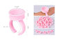 Diametri inchiostro di plastica rosa Ring Tattoo Holer Equipment Supplies 1.2cm/di 1.5cm fornitore