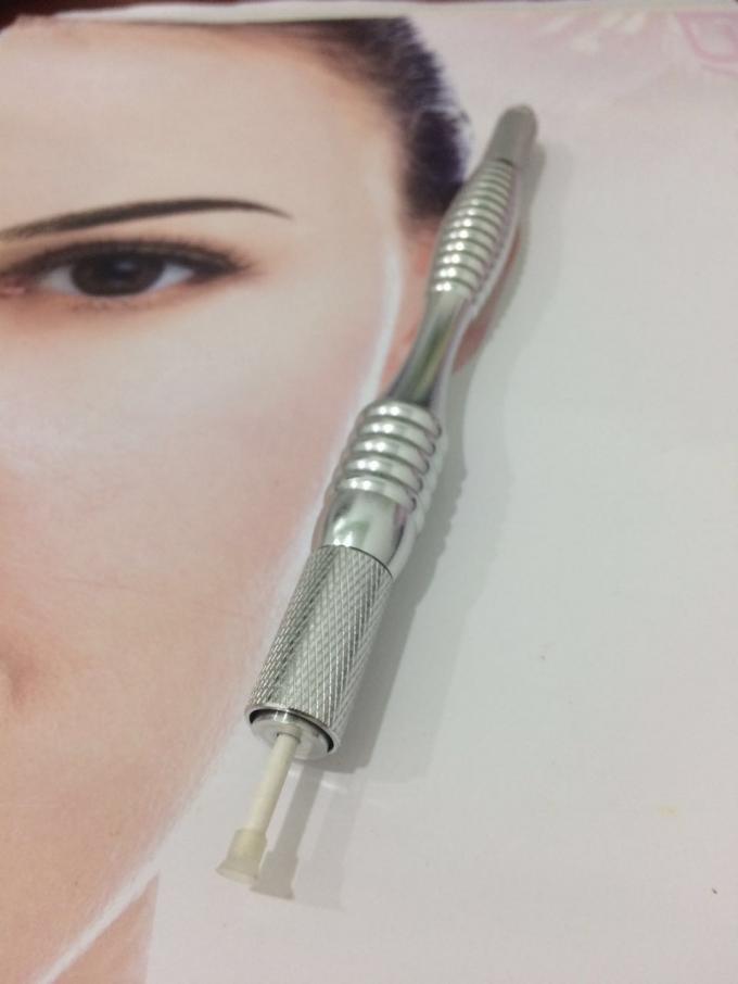 Penna del tatuaggio/Microblading cosmetici manuali di alluminio Pen For Eyebrow Tattoo 2