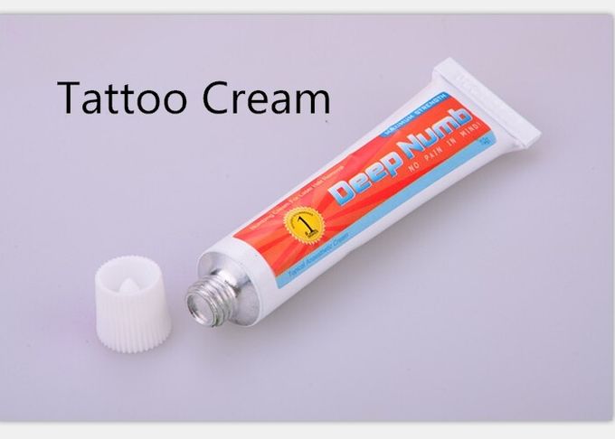 crema anestetica del tatuaggio profondo rosso 10G, nessuna crema intorpidita profonda di dolore 0