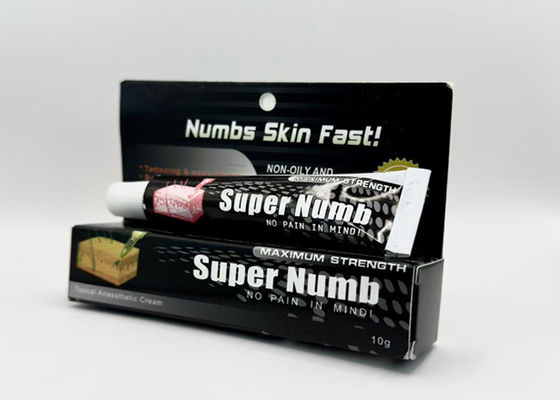 Porcellana 10G trucco permanente Super insensibile per tatuaggi Crema anestetica per sopracciglia / labbra / eyeliner fornitore