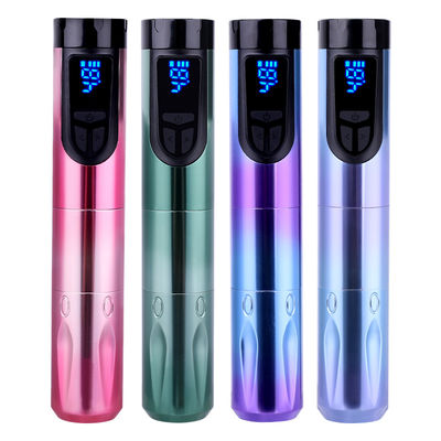 Porcellana 14500mAh Batteria di riserva Potenza Tattoo Wireless Machine con Display LCD e batteria sostitutiva Disegno in alluminio per aerei fornitore