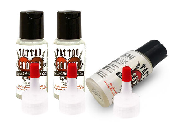 Porcellana Topico 35ml Dolore gonfiore durante il tatuaggio Gel anestetico fornitore