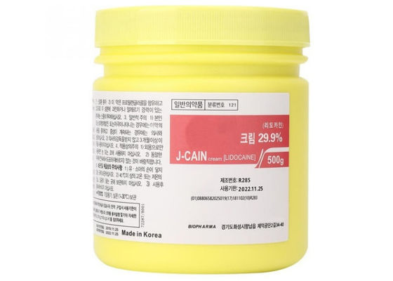 Porcellana 290,9% J-CAIN PMU Crema anestetica veloce per tatuaggi della pelle 500G fornitore