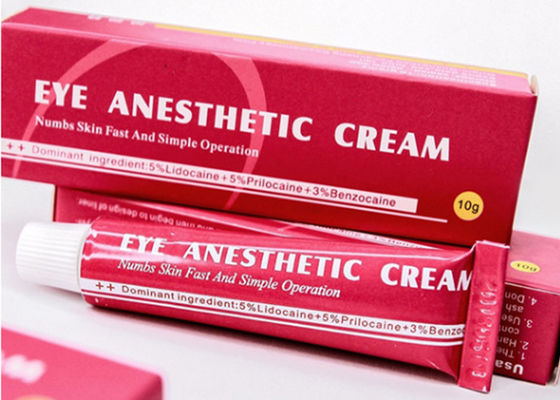Porcellana 10G Occhio rosa trucco permanente veloce insensibile indolore Crema insensibile tatuaggio fornitore