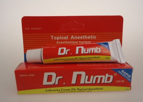 5% PMU Dr. Numb Dolor Relief Dolore topico Crema anestetica tatuaggio fornitore