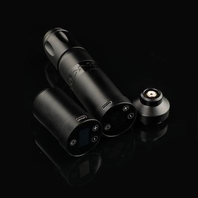 Acciaio inossidabile 1800mAh NARW Wireless Tattoo Machine 1-OLED Display Touch Screen Batteria Rotativa Tattoo Gun Tattoo Pen con Potenza RCA fornitore