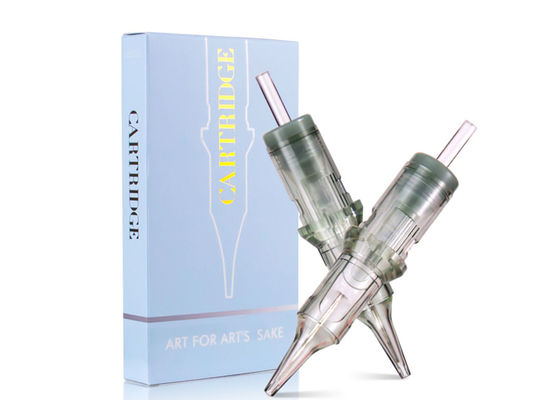 Aghi di trucco semi-permanenti in acciaio inossidabile di colore verde fornitore