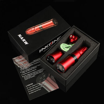 INKONE NARW Marca Digitale LCD Touch Screen Display 1800mAh Batteria Penna Del Tatuaggio Micropigmentazione Macchina Macchina Del Tatuaggio Senza Fili fornitore