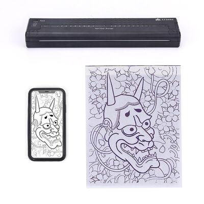 12000mAh Mini Tattoo Stencil Printer Calcolatore Termico Macchinario Wireless Transfer Printer Tattoo Printer Machine fornitore