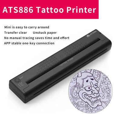 12000mAh Mini Tattoo Stencil Printer Calcolatore Termico Macchinario Wireless Transfer Printer Tattoo Printer Machine fornitore
