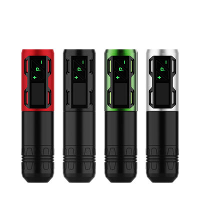 Batteria digitale rotativa senza nucleo pistola tatuatrice penna tatuatrice 1800 Mah macchina tatuatrice senza fili fornitore