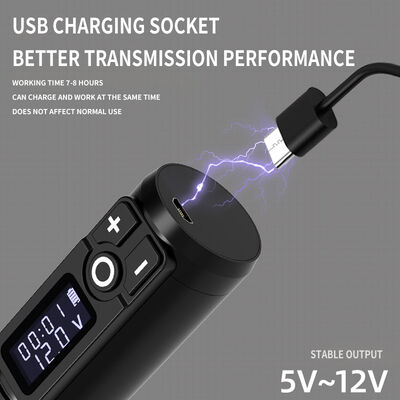Ambition Soldier Digital Display Electric Tattoo Gun Wireless Machine Rotary Tattoo Pen Machine for Tattoo Artist fornitore
