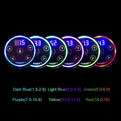 Nuovo aggiornamento all'ingrosso Display LCD digitale Touch Screen Mini Aurora 2 Alimentatore per tatuaggi adatto a tutte le macchinette per tatuaggi fornitore