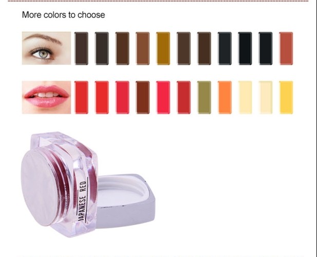Micro pigmento puro fresco per il sopracciglio/Eyeline/labbro con lustro squisito 1