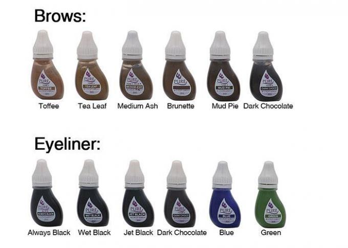 Emulsione del pigmento del tatuaggio eterno puro di Biotouch micro per l'eye-liner del sopracciglio 0