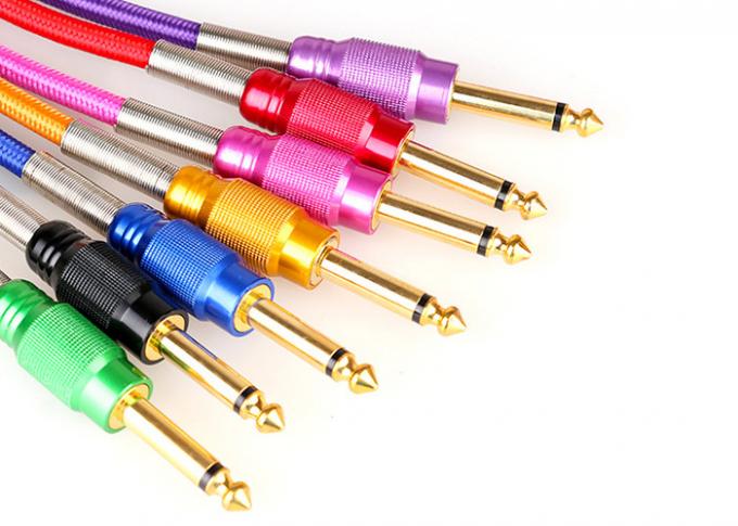 cavo di rame della clip della macchina del tatuaggio della primavera di 1.8M per l'alimentazione elettrica 0