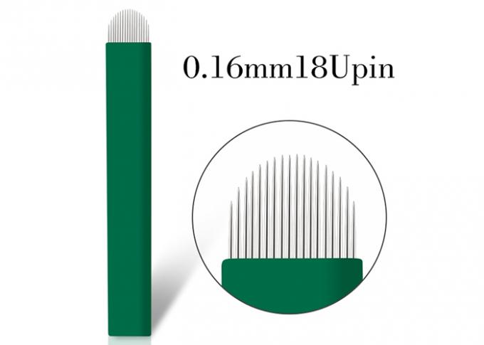Aghi permanenti di trucco di Microblading del sopracciglio sottile 0.16MM nano 0