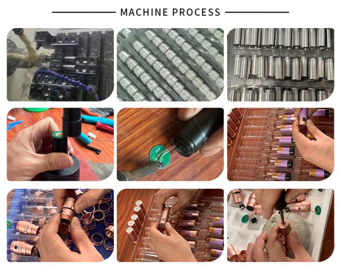 Macchina rotativa di tatuaggio in alluminio penna digitale per l' acrinamento permanente 5