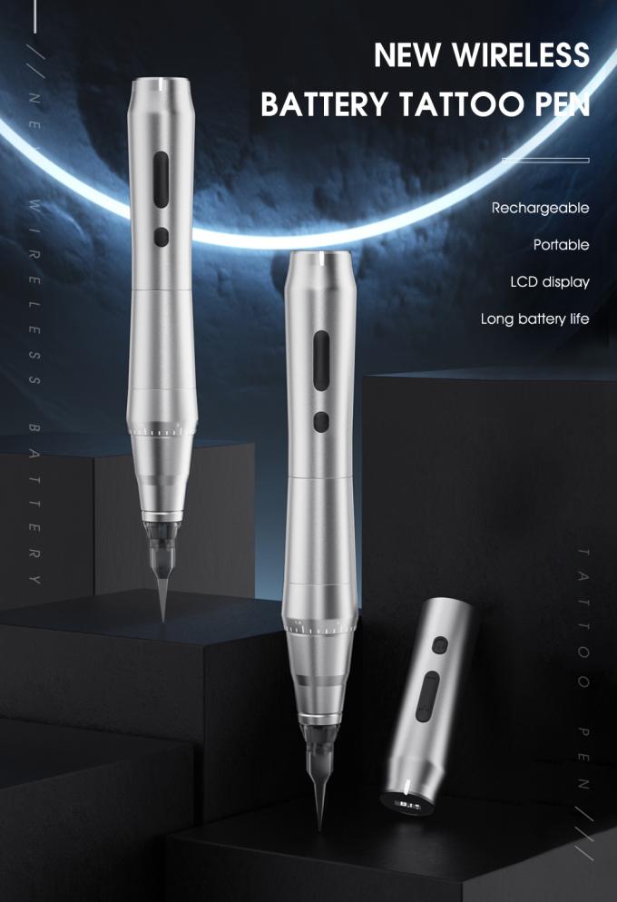 Macchina Dermografo Wireless SPMU Sopracciglia senza fili trucco permanente Cartuccia universale Microblading Machine Tettaio 6