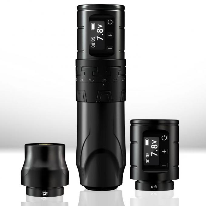 1500mAh Wireless Tattoo Gun INKONE SABER Coreless Tattoo Machine Pen Potente motore a lungo tratto 4,2 mm Aluminio aereo 8