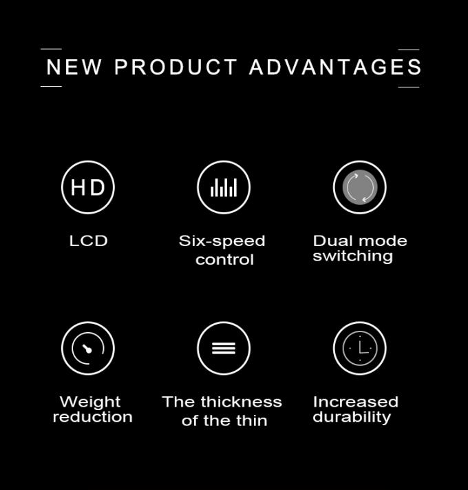 Aggiornamento Display LCD digitale Touch Screen Mini Aurora II Tattoo alimentazione 388g Peso del pacchetto per la macchina del tatuaggio 1