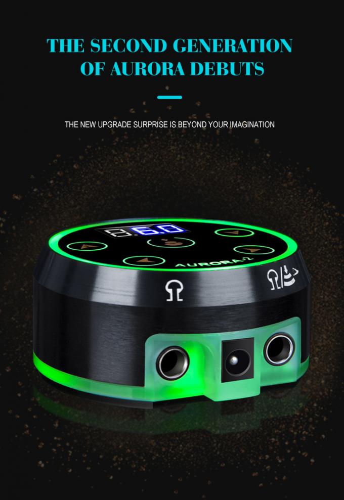 Aggiornamento Display LCD digitale Touch Screen Mini Aurora II Tattoo alimentazione 388g Peso del pacchetto per la macchina del tatuaggio 2