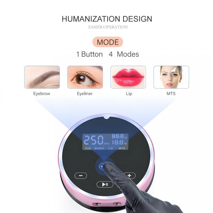 Potente macchina universale per il microblading delle sopracciglia del labbro trucco permanente elettrico con pannello touch screen e macchina rotante 7