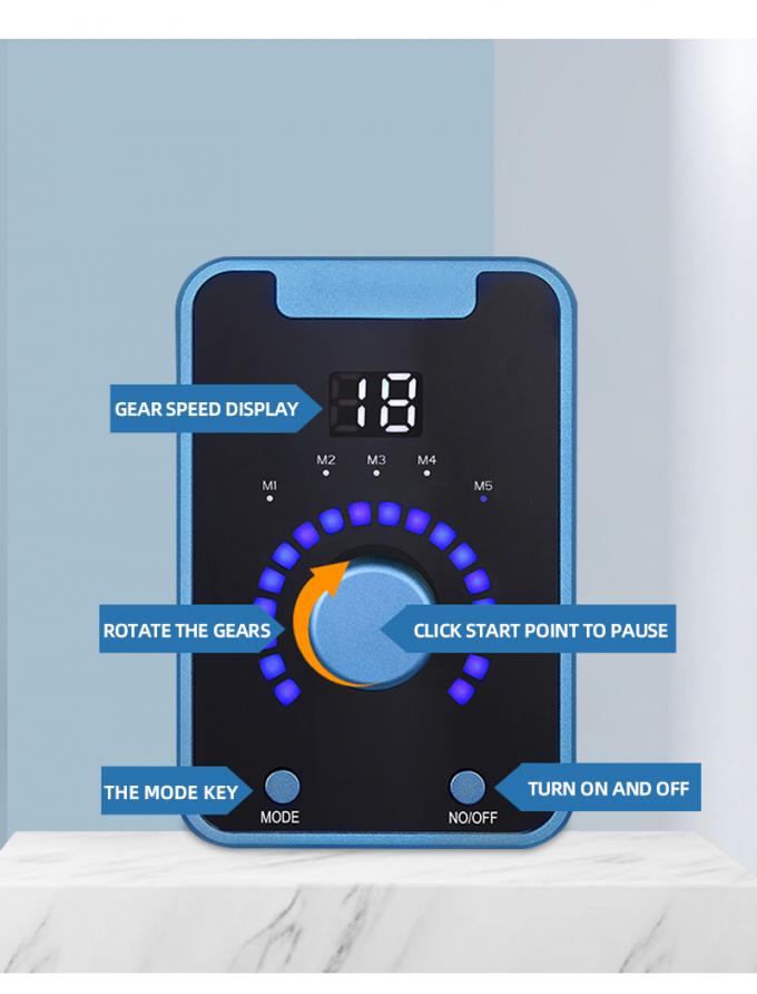 Dispositivo di micropigmentazione del cuoio capelluto SMP con trucco permanente e macchina da tatuaggio a motore svizzero in blu nero 6