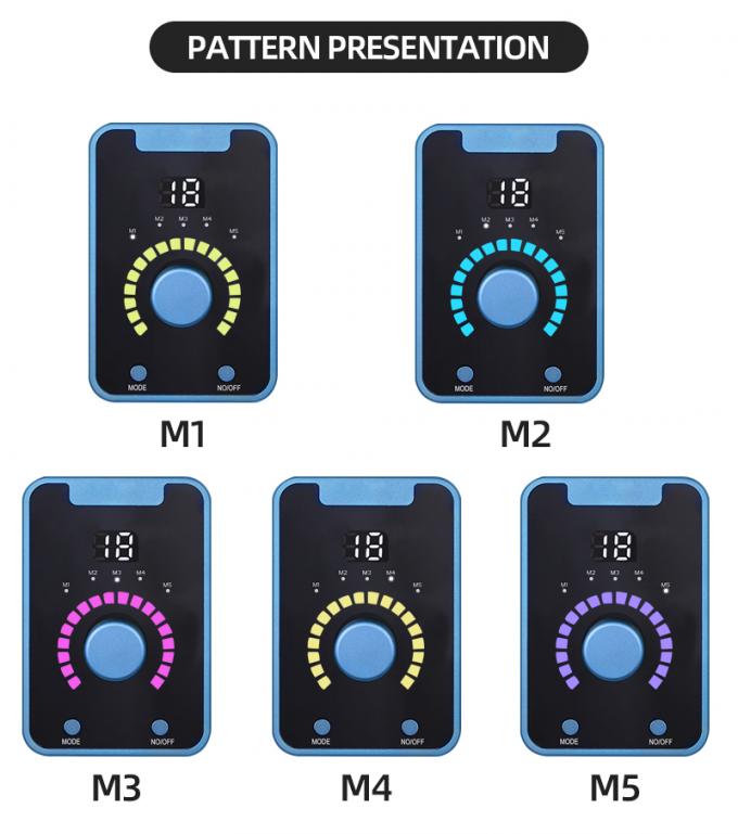 Dispositivo di micropigmentazione del cuoio capelluto SMP con trucco permanente e macchina da tatuaggio a motore svizzero in blu nero 7