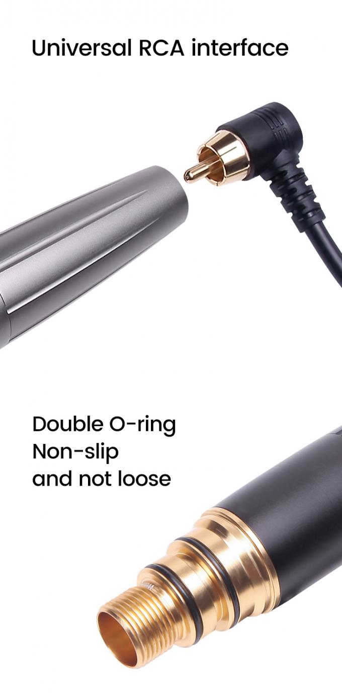 Motore senza nucleo Acciaio inossidabile Rosso Microblading Sopracciglia Labbra Eyeliner Tattoo Gun 3