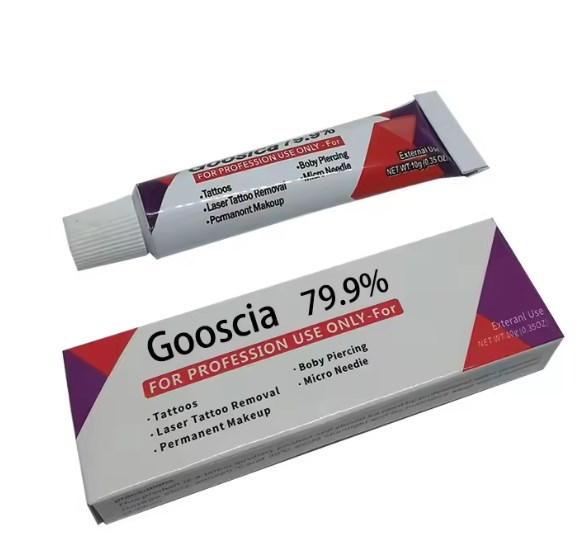 790,9% Goosica permanente trucco tatuaggio gel, Crema tatuaggio sopracciglia Dr Numb 0