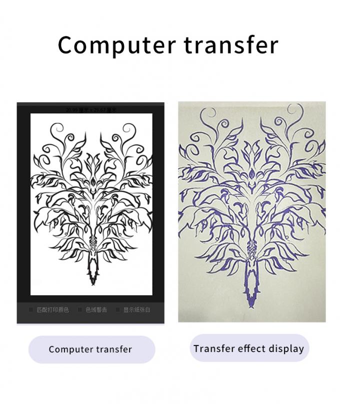 12000mAh Mini Tattoo Stencil Printer Calcolatore Termico Macchinario Wireless Transfer Printer Tattoo Printer Machine 18