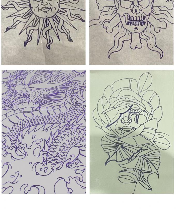 12000mAh Mini Tattoo Stencil Printer Calcolatore Termico Macchinario Wireless Transfer Printer Tattoo Printer Machine 22