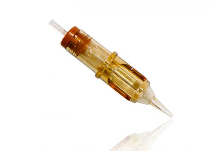 20pcs/scatola Cartuccia gialla per tatuaggi Sopracciglia Aghi per il trucco permanente 5