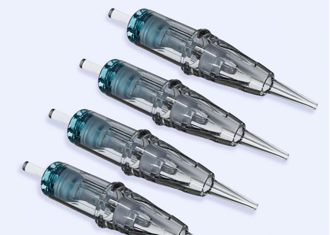 Aghi per il trucco permanente a bolla in confezione verde 2