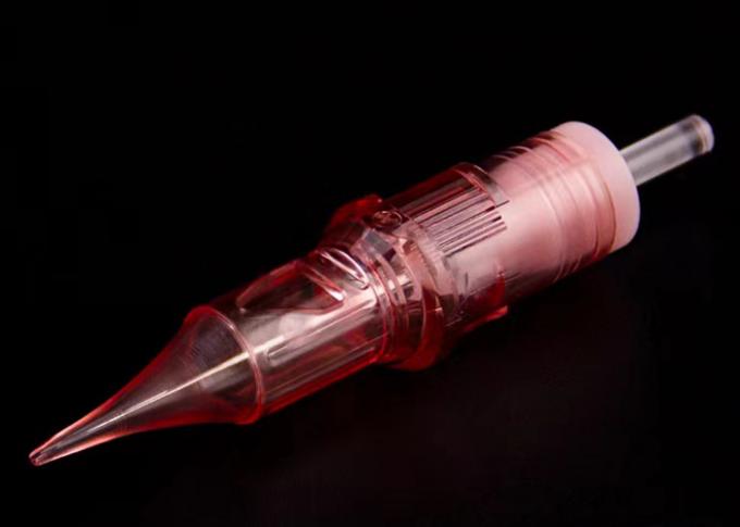 Aghi per il trucco permanente in acciaio inossidabile di colore rosa 0